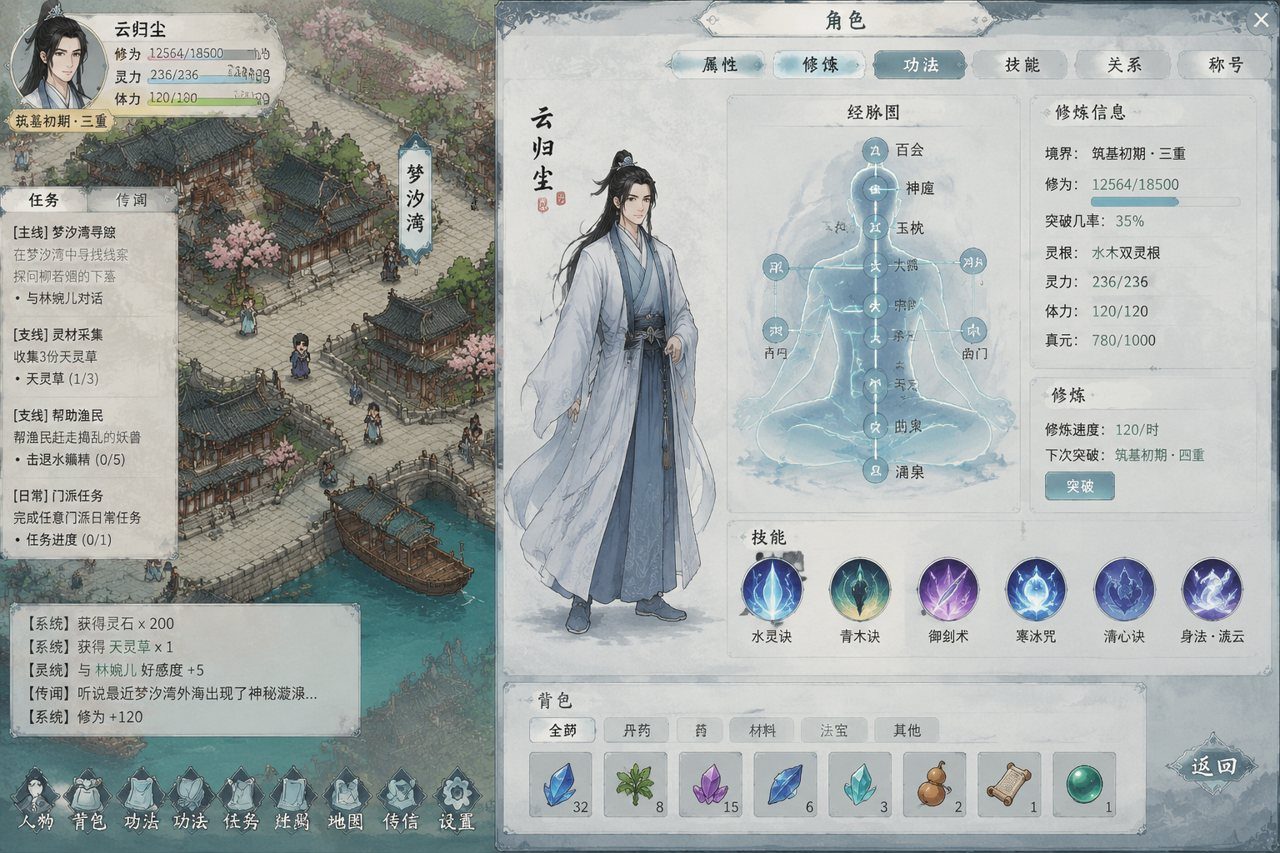 谪仙索欢录 安卓版本 实机截图 8