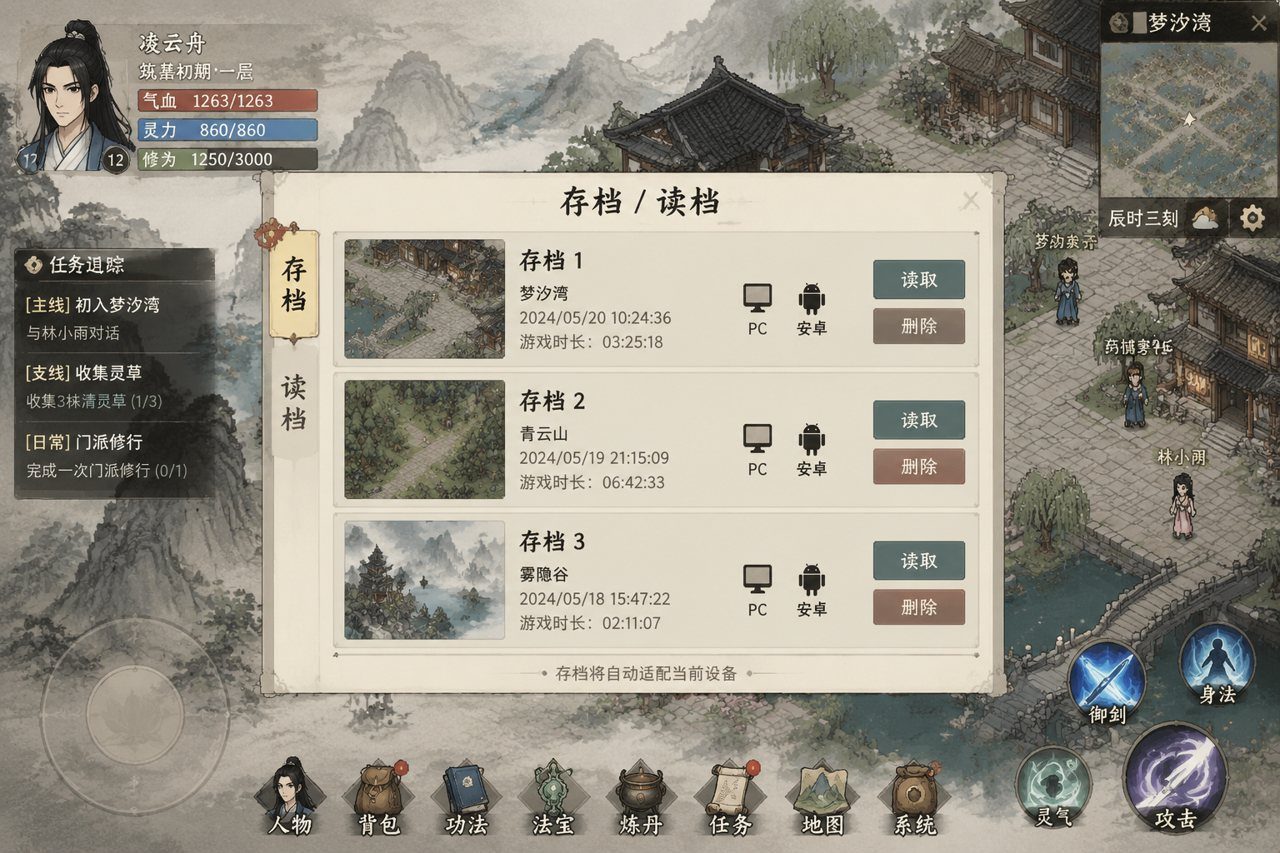 谪仙索欢录 故事片段 玩法截图 2